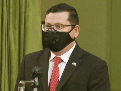 Valley Assemblyman Rudy Salas addresses bioengineering virus public safety concerns Assemblyman Rudy Salas
